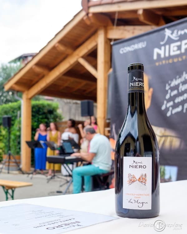 Soirée Jazz Domaine Niero condrieur côte rotie saint joseph Crozes Hermitage