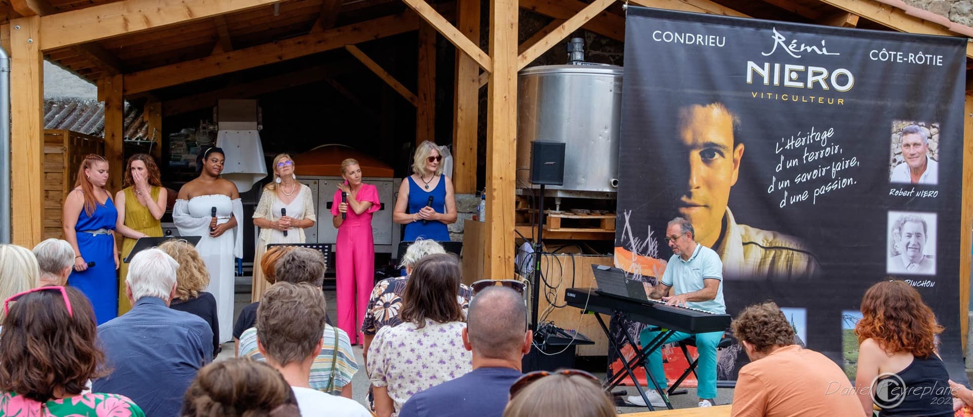 Soirée Jazz Domaine Niero condrieur côte rotie saint joseph Crozes Hermitage