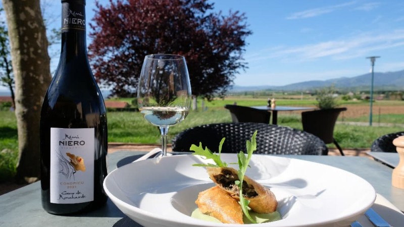 Nem du chef aux Escargots sur un Condrieur Cœur de Roncharde 2021